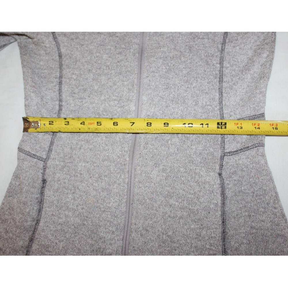 Champion Full Zip Fleece Jacket Men's Small Women Unisex Gray Eagle Mascot Logo - Picture 15 of 16